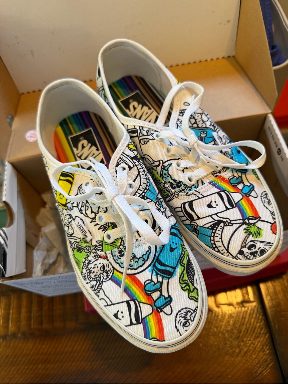 VANS Crayola canvas sneakers - Picture 7 of 14